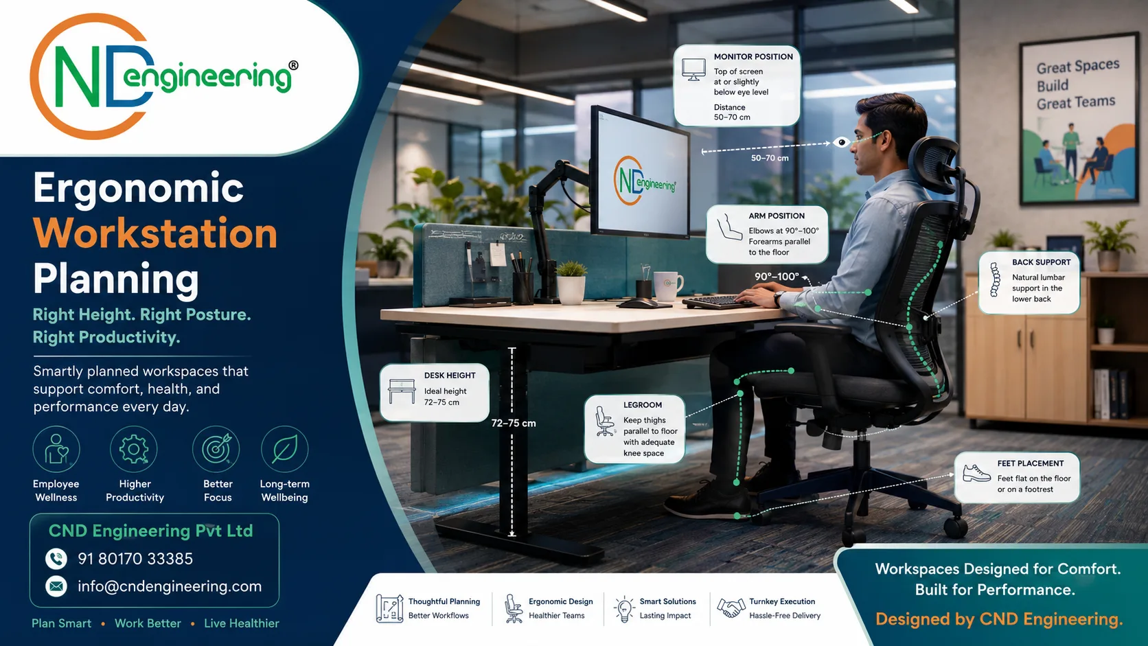 Ergonomic workstation planning guide
